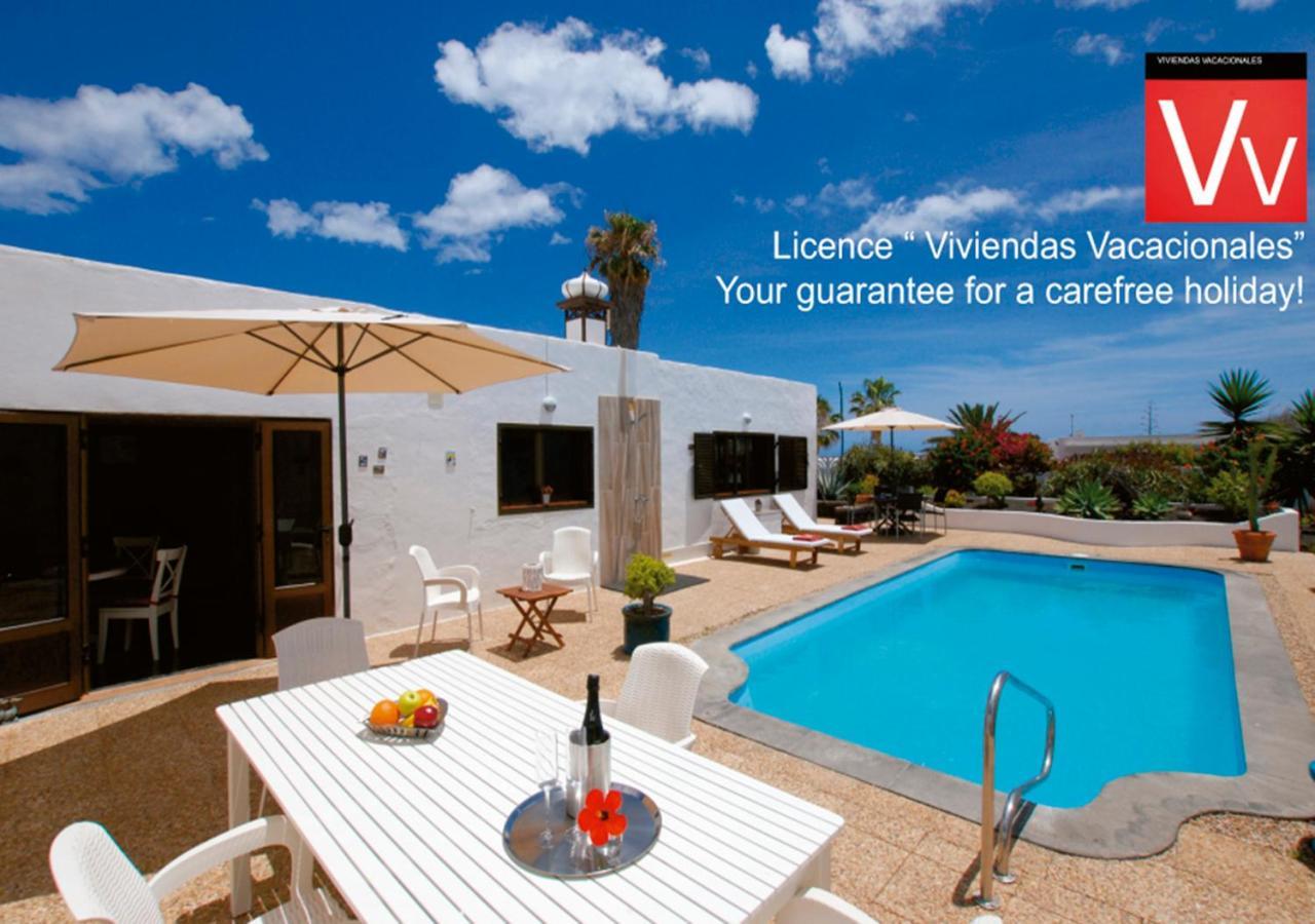 Casa Azmira Del Mar Villa Guatiza Bagian luar foto